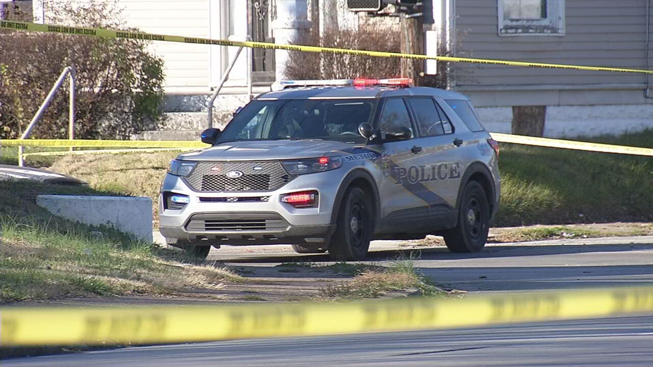LMPD cruiser at crime scene (generic)